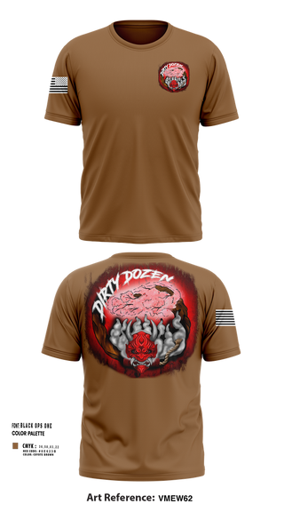 Short Sleeve Performance Shirt, Dirty Dozen, , Teamtime, Team time, sublimation, custom sports apparel, team uniforms, spirit wear, spiritwear, sports uniforms, custom shirts, team store, custom team store, fundraiser sports, apparel fundraiser