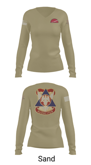 Womens Long Sleeve Vneck Shirt, 2 MCTD - 78th TD, , Teamtime, Team time, sublimation, custom sports apparel, team uniforms, spirit wear, spiritwear, sports uniforms, custom shirts, team store, custom team store, fundraiser sports, apparel fundraiser