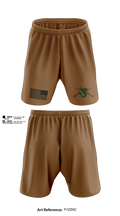 3/485th IN BN VIPERS Athletic Shorts With Pockets - 11