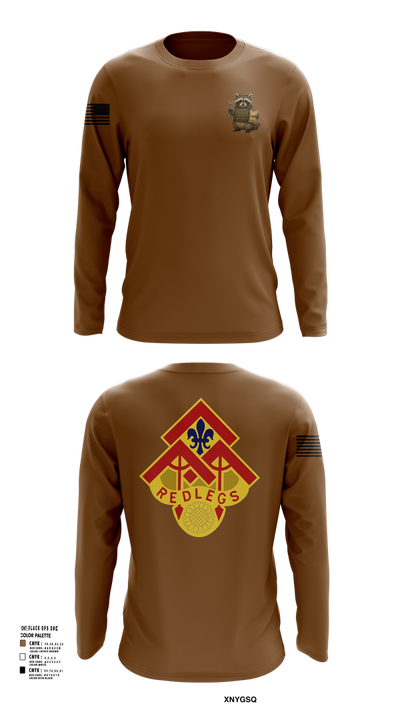 130th FAB 1935239 Long Sleeve Performance Shirt 1