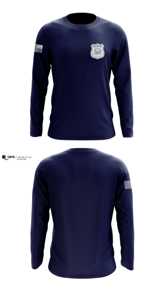 Long Sleeve Performance Shirt, Philadelphia police, Police, Teamtime, Team time, sublimation, custom sports apparel, team uniforms, spirit wear, spiritwear, sports uniforms, custom shirts, team store, custom team store, fundraiser sports, apparel fundraiser