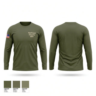 Long Sleeve Performance Shirt, Richland County SRT, Police, Teamtime, Team time, sublimation, custom sports apparel, team uniforms, spirit wear, spiritwear, sports uniforms, custom shirts, team store, custom team store, fundraiser sports, apparel fundraiser