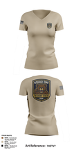 DEP Police Squad One 32340709 Women's Short Sleeve V-neck Shirt - 2