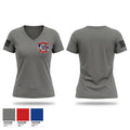 Pleasanton Fire and Rescue Women's Short Sleeve V-neck Shirt - 1