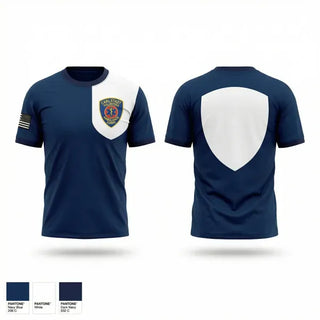 Old School Cotton Feel Shirt, Carlstadt Volunteer Ambulance Corps, EMS/EMT, Teamtime, Team time, sublimation, custom sports apparel, team uniforms, spirit wear, spiritwear, sports uniforms, custom shirts, team store, custom team store, fundraiser sports, apparel fundraiser