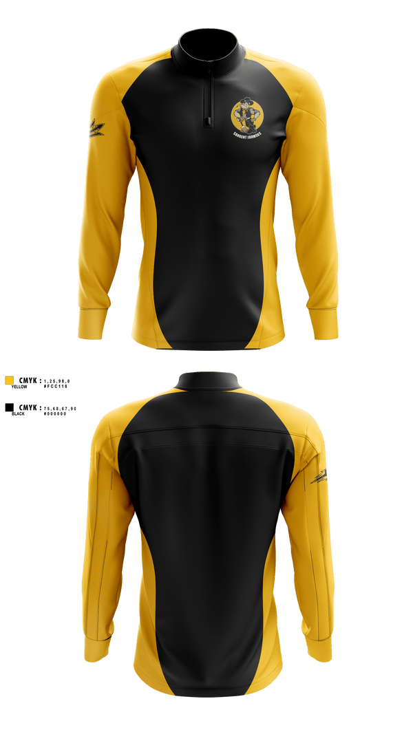 Quarter Zip Jacket, Sargent Farmers, Spirit Store, Teamtime, Team time, sublimation, custom sports apparel, team uniforms, spirit wear, spiritwear, sports uniforms, custom shirts, team store, custom team store, fundraiser sports, apparel fundraiser