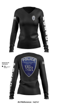 SRO 43037523 Women's Long Sleeve V-neck Shirt - 2
