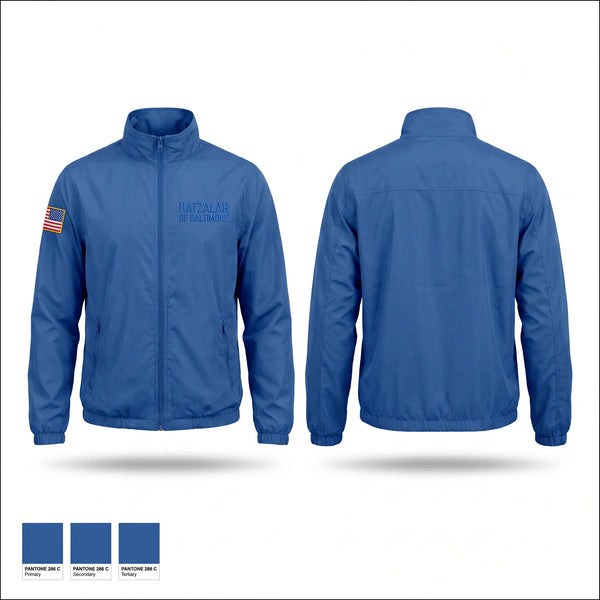 Windbreaker, Hatzalah of Baltimore, EMS/EMT, Teamtime, Team time, sublimation, custom sports apparel, team uniforms, spirit wear, spiritwear, sports uniforms, custom shirts, team store, custom team store, fundraiser sports, apparel fundraiser