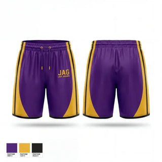 Mens Reversible Basketball Shorts, JAG LADY JAGUARS, Women's Basketball, Teamtime, Team time, sublimation, custom sports apparel, team uniforms, spirit wear, spiritwear, sports uniforms, custom shirts, team store, custom team store, fundraiser sports, apparel fundraiser