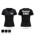 Boston EMS 74999658 Women's Short Sleeve V-neck Shirt - 1