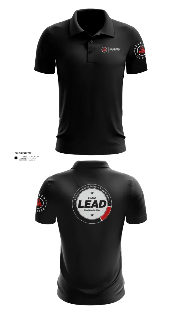 Short Sleeve Performance Polo, Academy Jiu Jitsu, , Teamtime, Team time, sublimation, custom sports apparel, team uniforms, spirit wear, spiritwear, sports uniforms, custom shirts, team store, custom team store, fundraiser sports, apparel fundraiser