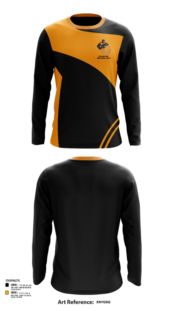 Long Sleeve Performance Shirt, Belchertown High School Cheer, Cheer, Teamtime, Team time, sublimation, custom sports apparel, team uniforms, spirit wear, spiritwear, sports uniforms, custom shirts, team store, custom team store, fundraiser sports, apparel fundraiser