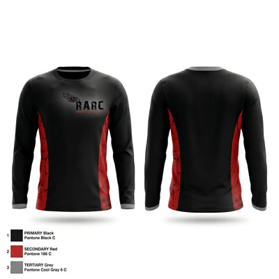 Racine Area Running Club Long Sleeve Performance Shirt 1