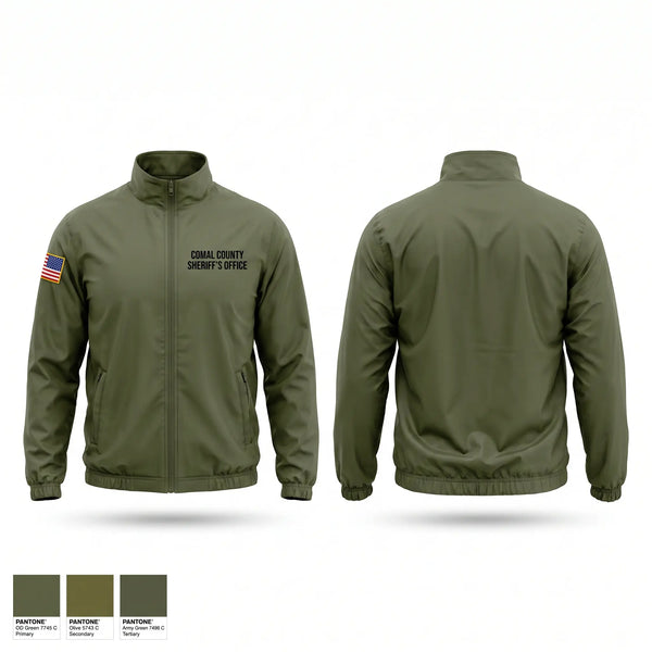 Windbreaker, Comal County Sheriff’s Office, Police, Teamtime, Team time, sublimation, custom sports apparel, team uniforms, spirit wear, spiritwear, sports uniforms, custom shirts, team store, custom team store, fundraiser sports, apparel fundraiser