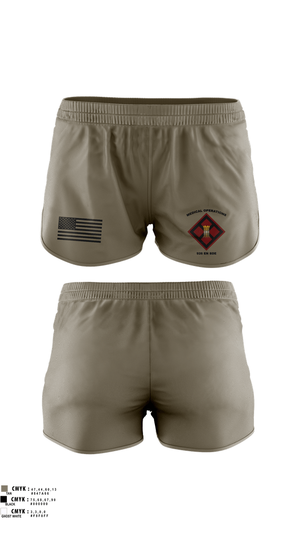 Ranger Panties, 926 EN BDE, Army, Teamtime, Team time, sublimation, custom sports apparel, team uniforms, spirit wear, spiritwear, sports uniforms, custom shirts, team store, custom team store, fundraiser sports, apparel fundraiser