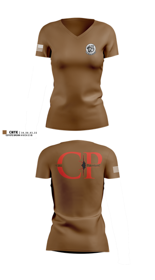 Womens Short Sleeve Vneck Shirt, 13th Fighter Squadron, Air Force, Teamtime, Team time, sublimation, custom sports apparel, team uniforms, spirit wear, spiritwear, sports uniforms, custom shirts, team store, custom team store, fundraiser sports, apparel fundraiser