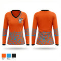 Florida Yetis 28814121 Women's Long Sleeve V-neck Shirt - 1