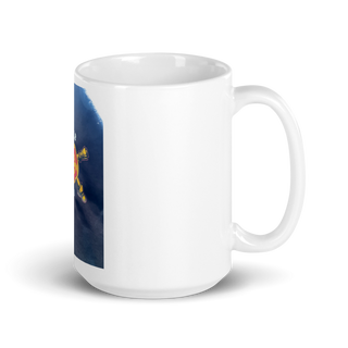 HHB, 428th Field Artillery Brigade 81466610 White Glossy Mug - Small