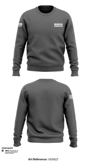 Crew Neck Sweatshirt, Magnolia Springs VFD, EMS/EMT, Teamtime, Team time, sublimation, custom sports apparel, team uniforms, spirit wear, spiritwear, sports uniforms, custom shirts, team store, custom team store, fundraiser sports, apparel fundraiser