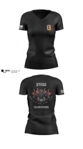 HHD, 52ND EOD GP 26813133 Women's Short Sleeve V-neck Shirt - 1