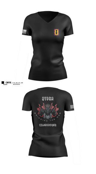 Womens Short Sleeve Vneck Shirt, HHD, 52ND EOD GP, , Teamtime, Team time, sublimation, custom sports apparel, team uniforms, spirit wear, spiritwear, sports uniforms, custom shirts, team store, custom team store, fundraiser sports, apparel fundraiser