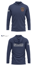 Como Volunteer Fire Department 64054761 Long Sleeve Performance Shirt with hood - 6