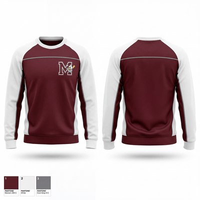 Mission Eagles 81630385 Crew Neck Sweatshirt - 1