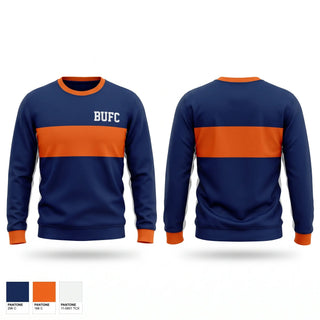 Crew Neck Sweatshirt, BUFC, Men's Soccer, Teamtime, Team time, sublimation, custom sports apparel, team uniforms, spirit wear, spiritwear, sports uniforms, custom shirts, team store, custom team store, fundraiser sports, apparel fundraiser