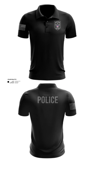 Short Sleeve Performance Polo, PERRY POLICE DEPARTMENT, Police, Teamtime, Team time, sublimation, custom sports apparel, team uniforms, spirit wear, spiritwear, sports uniforms, custom shirts, team store, custom team store, fundraiser sports, apparel fundraiser