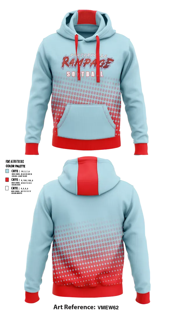 Hoodie, Porterville Rampage 10u, Softball, Teamtime, Team time, sublimation, custom sports apparel, team uniforms, spirit wear, spiritwear, sports uniforms, custom shirts, team store, custom team store, fundraiser sports, apparel fundraiser