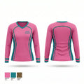 RVSC CHAOS 29376046 Women's Long Sleeve V-neck Shirt - 1