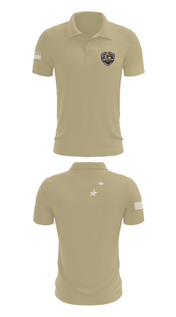Short Sleeve Performance Polo, USS WASP, , Teamtime, Team time, sublimation, custom sports apparel, team uniforms, spirit wear, spiritwear, sports uniforms, custom shirts, team store, custom team store, fundraiser sports, apparel fundraiser