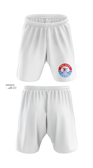 Athletic Shorts With Pockets, Tri-City Expos, Baseball, Teamtime, Team time, sublimation, custom sports apparel, team uniforms, spirit wear, spiritwear, sports uniforms, custom shirts, team store, custom team store, fundraiser sports, apparel fundraiser