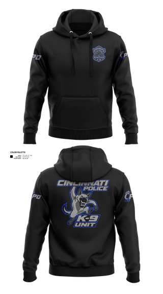 Hoodie, Cincinnati PD Marine Patrol, Police, Teamtime, Team time, sublimation, custom sports apparel, team uniforms, spirit wear, spiritwear, sports uniforms, custom shirts, team store, custom team store, fundraiser sports, apparel fundraiser