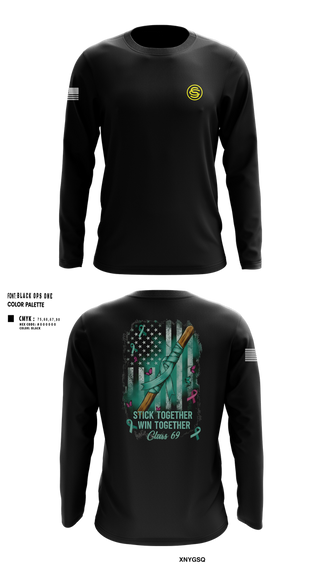 Long Sleeve Performance Shirt, Texas Officer Candidate Class 69, , Teamtime, Team time, sublimation, custom sports apparel, team uniforms, spirit wear, spiritwear, sports uniforms, custom shirts, team store, custom team store, fundraiser sports, apparel fundraiser