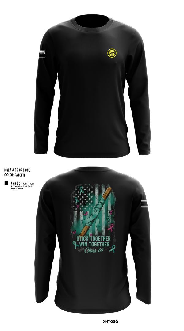 Long Sleeve Performance Shirt, Texas Officer Candidate Class 69, , Teamtime, Team time, sublimation, custom sports apparel, team uniforms, spirit wear, spiritwear, sports uniforms, custom shirts, team store, custom team store, fundraiser sports, apparel fundraiser