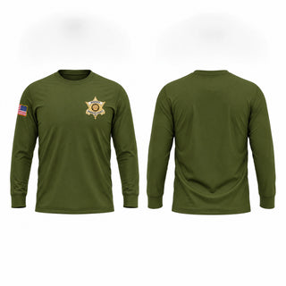 Long Sleeve Performance Shirt, Randolph County Sheriff’s Office, Police, Teamtime, Team time, sublimation, custom sports apparel, team uniforms, spirit wear, spiritwear, sports uniforms, custom shirts, team store, custom team store, fundraiser sports, apparel fundraiser