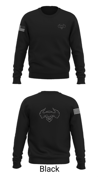 Crew Neck Sweatshirt, D-co 1-173 1st PLT, , Teamtime, Team time, sublimation, custom sports apparel, team uniforms, spirit wear, spiritwear, sports uniforms, custom shirts, team store, custom team store, fundraiser sports, apparel fundraiser