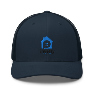 Investy 11461378 Retro Trucker Hat | Yupoong 6606