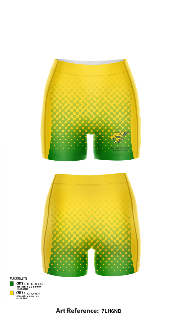 Womens Shorts, BLMS Volleyball, Women's Volleyball, Teamtime, Team time, sublimation, custom sports apparel, team uniforms, spirit wear, spiritwear, sports uniforms, custom shirts, team store, custom team store, fundraiser sports, apparel fundraiser