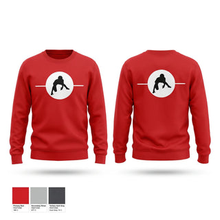 Crew Neck Sweatshirt, Roehlig Wrestling, Wrestling, Teamtime, Team time, sublimation, custom sports apparel, team uniforms, spirit wear, spiritwear, sports uniforms, custom shirts, team store, custom team store, fundraiser sports, apparel fundraiser