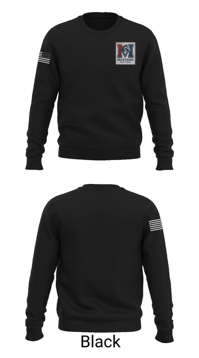 Mull Mustangs 47908731 Crew Neck Sweatshirt - 21