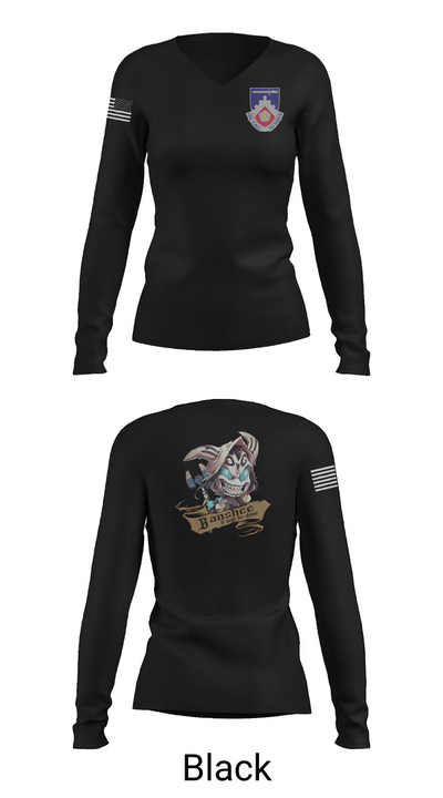 Banshee company 76615047 Women's Long Sleeve V-neck Shirt - 37