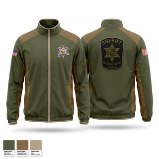 Windbreaker, Crawford County Sheriffs office, Police, Teamtime, Team time, sublimation, custom sports apparel, team uniforms, spirit wear, spiritwear, sports uniforms, custom shirts, team store, custom team store, fundraiser sports, apparel fundraiser