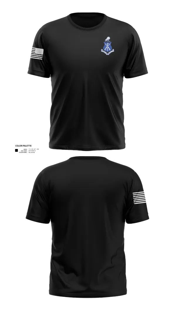 Short Sleeve Performance Shirt, Pershing Rifles, National Guard, Teamtime, Team time, sublimation, custom sports apparel, team uniforms, spirit wear, spiritwear, sports uniforms, custom shirts, team store, custom team store, fundraiser sports, apparel fundraiser