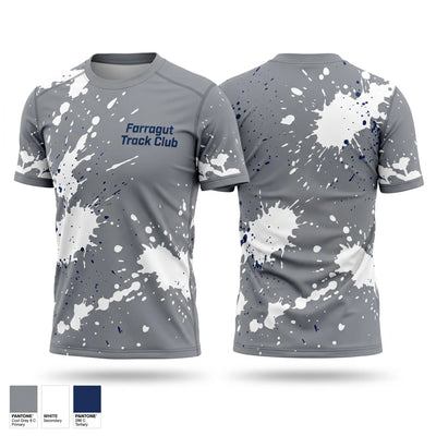 Farragut Track Club Short Sleeve Performance Shirt - 1