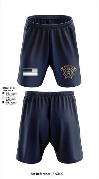 Athletic Shorts With Pockets, Wayne Fire Department, Fire Department, Teamtime, Team time, sublimation, custom sports apparel, team uniforms, spirit wear, spiritwear, sports uniforms, custom shirts, team store, custom team store, fundraiser sports, apparel fundraiser