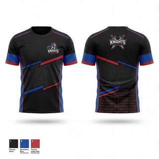 Short Sleeve Rash Guard Shirt, Lawrence County Knights, Wrestling, Teamtime, Team time, sublimation, custom sports apparel, team uniforms, spirit wear, spiritwear, sports uniforms, custom shirts, team store, custom team store, fundraiser sports, apparel fundraiser