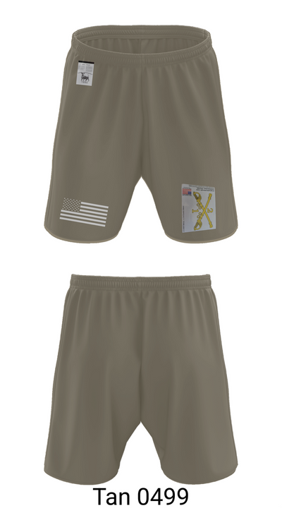 2nd Armored Cavalry Regiment 7857007 Athletic Shorts With Pockets - 69