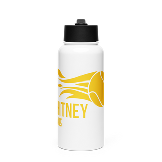 Whitney Boys Tennis 34365674 Stainless Steel Water Bottle with a Straw Lid
